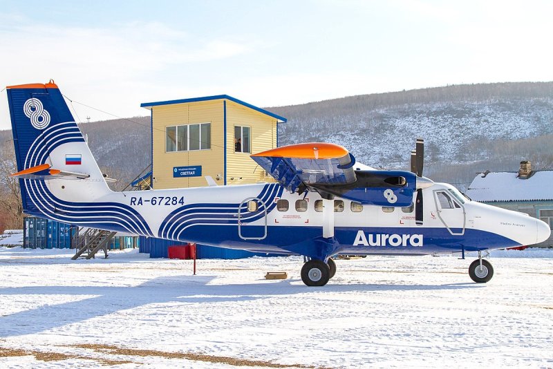 DHC 6 Twin Otter Аврора