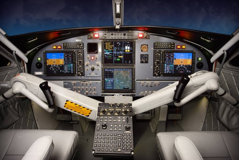 DHC-6 Twin Otter кабина