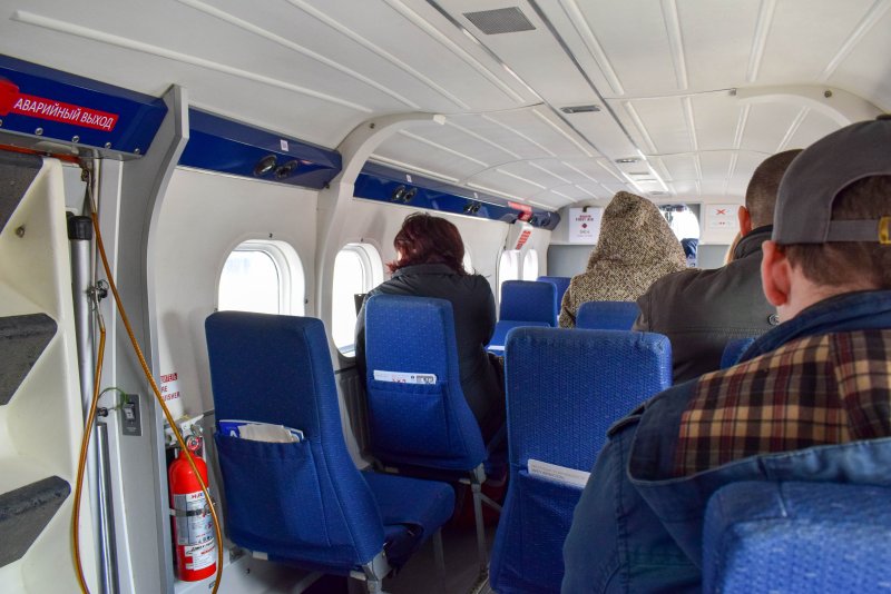 DHC-6 Twin Otter салон