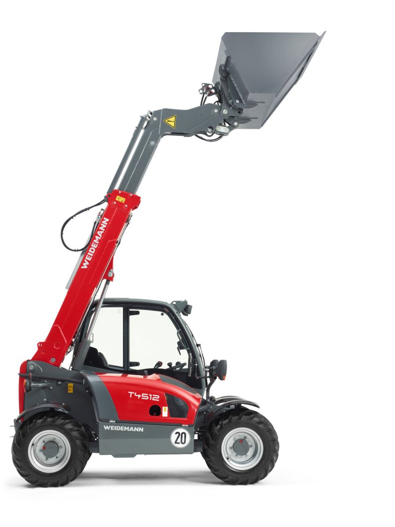 Телескопический погрузчик Weidemann t4512