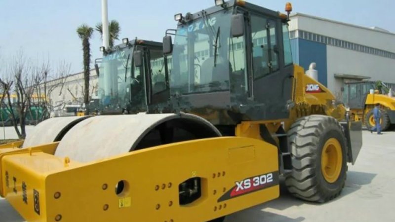 Грунтовый каток sany ssr140