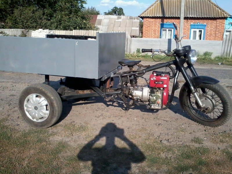 Грузовой трицикл Урал Днепр
