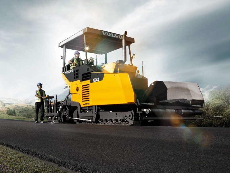 Асфальтоукладчик Volvo abg 8820