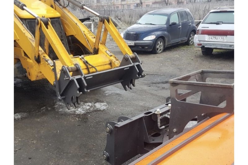 Механический фронтальный Квик-каплер для экскаватора-погрузчика JCB