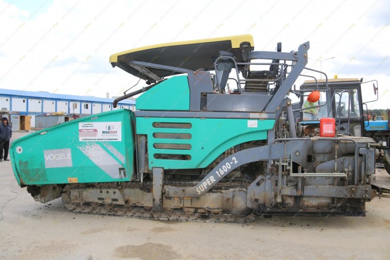 Асфальтоукладчик Vogele super 1600 заводской номер