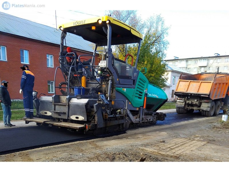 Асфальтоукладчик Vogele super 1800-1
