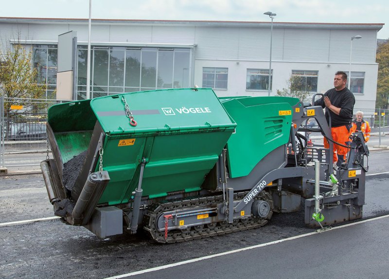 Асфальтоукладчик «Wirtgen-Vogele» super-1502