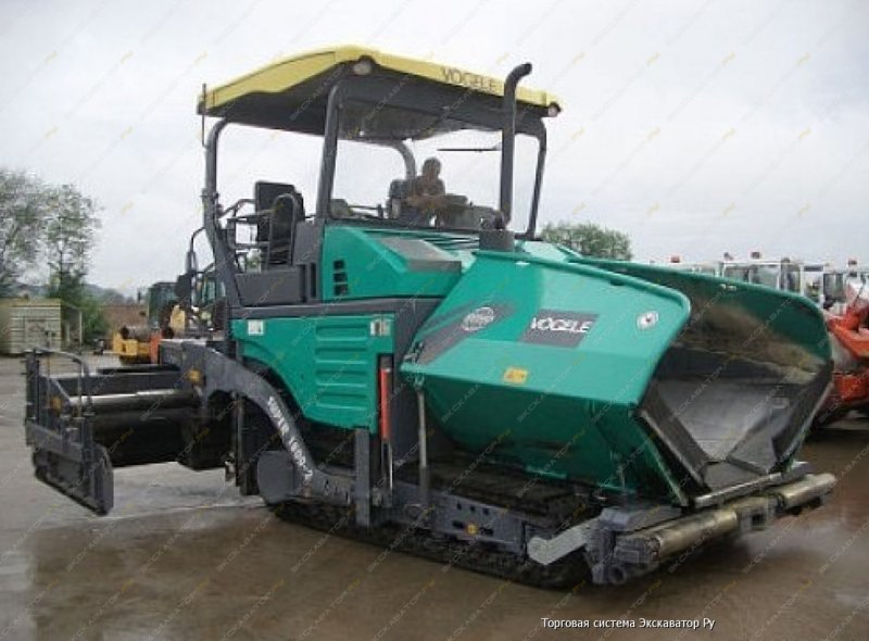 Асфальтоукладчик Vogele super 1600-2 заводской номер
