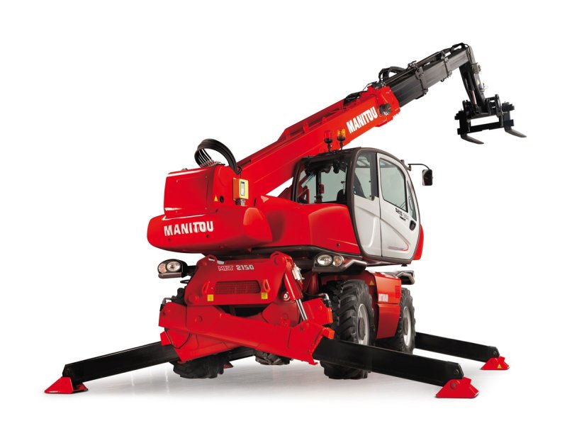 Manitou MRT 2150 погрузчик с навесным оборудованием