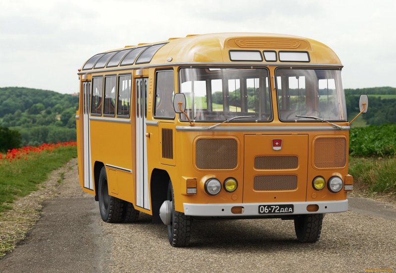 ПАЗ 672 колея