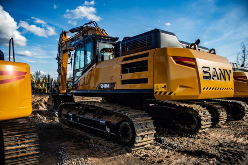 Гусеничный экскаватор sany sy215c, отзывы