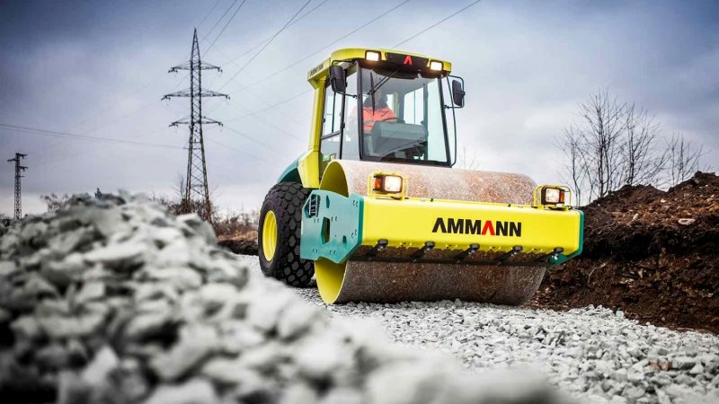 Грунтовый каток Ammann asc120d