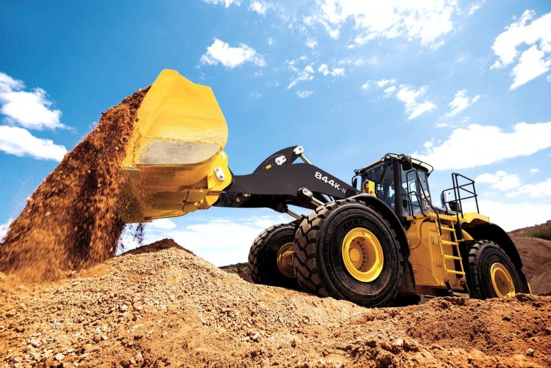 John Deere экскаватор погрузчик