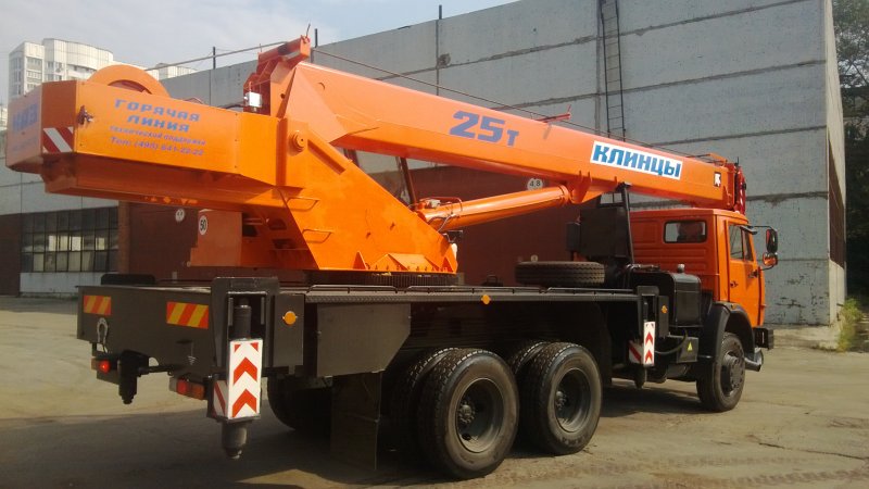 КАМАЗ кран Клинцы 25т