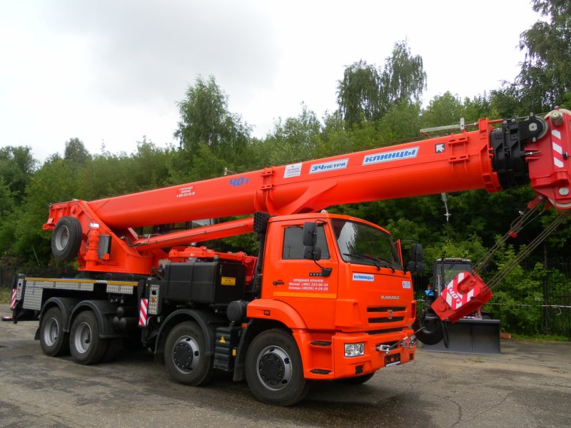 Автокран Клинцы 40 тонн КС-65719-1к