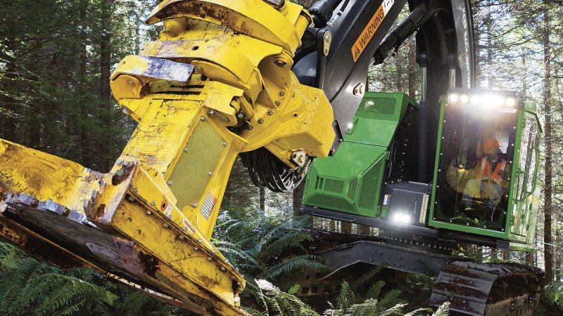 Машина валочно пакетирующая John Deer