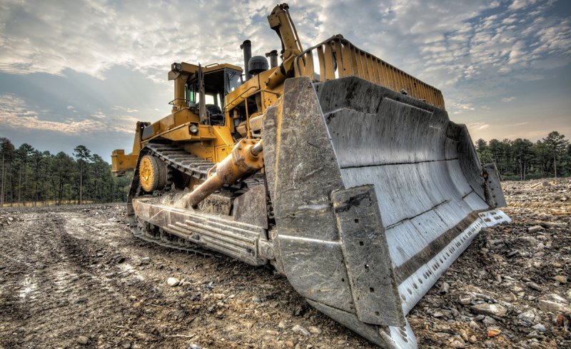 Бульдозер экскаватор Caterpillar 313ccr