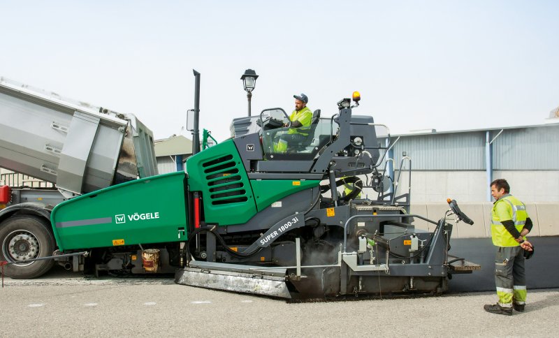 Road Paver Vogele 1800-3i Toy