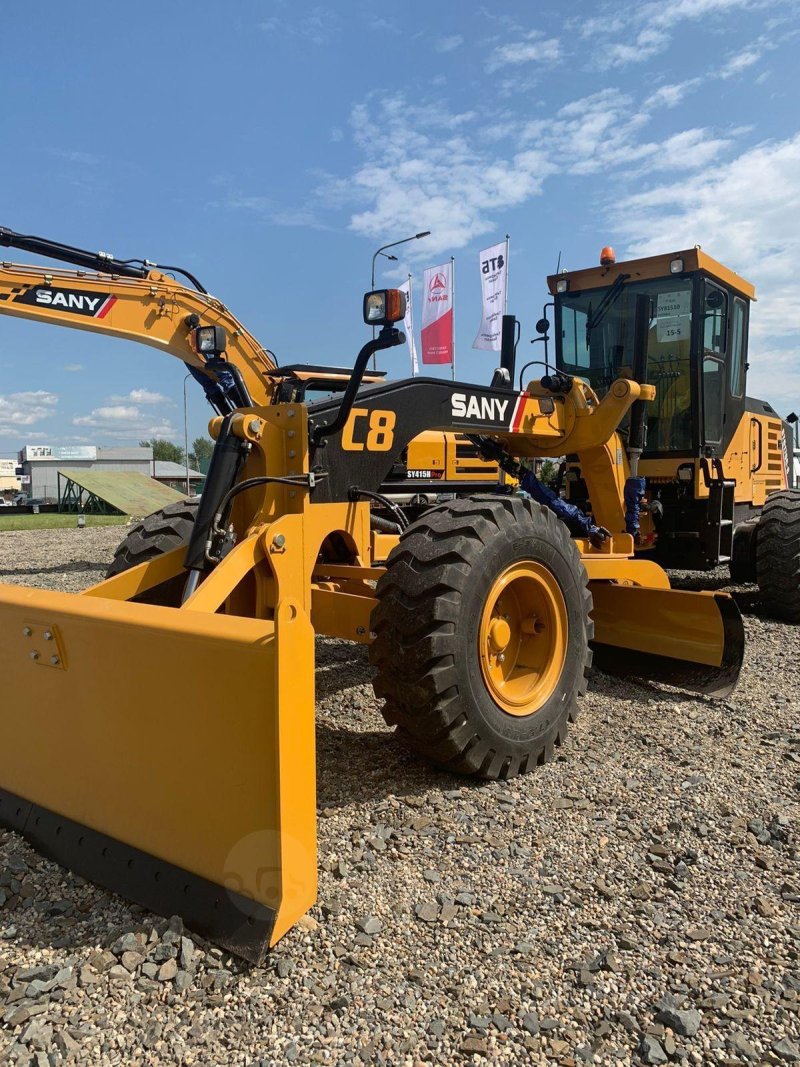 Автогрейдер sany STG 230c-8s размерқ