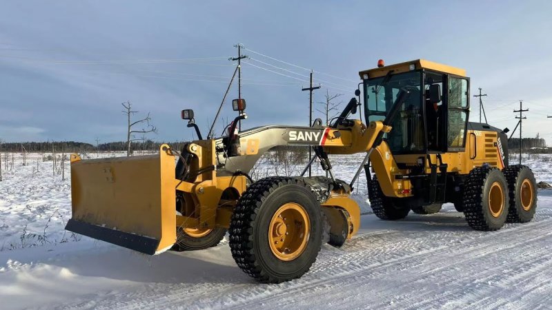 Грейдер sany stg210c