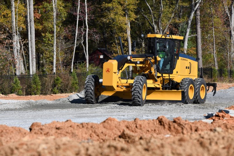 Грейдер sany stg210c