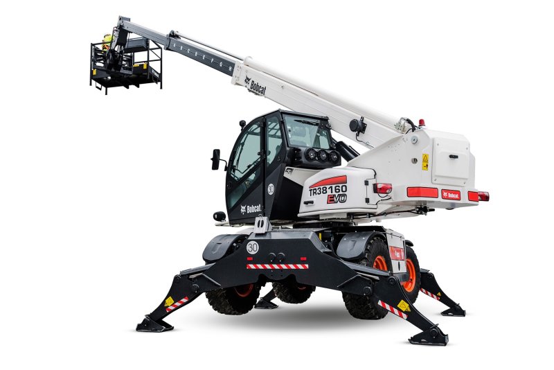 Телескопический погрузчик с поворотной башней Bobcat tr40.180