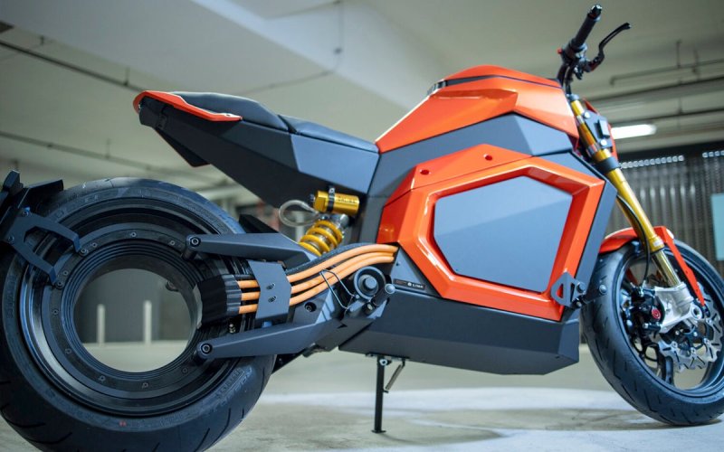 Электромотоцикл RMK e2 Verge Motorcycles