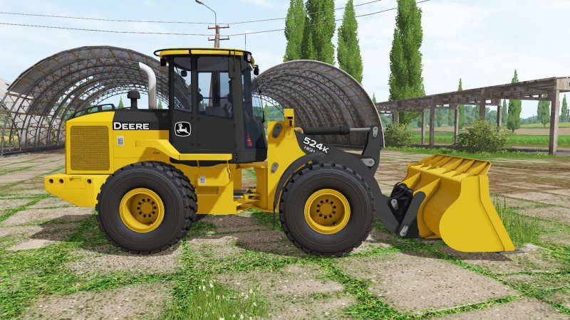John Deere 524k