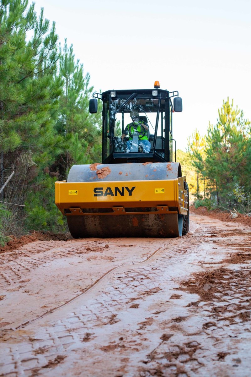 Каток sany ssr120с