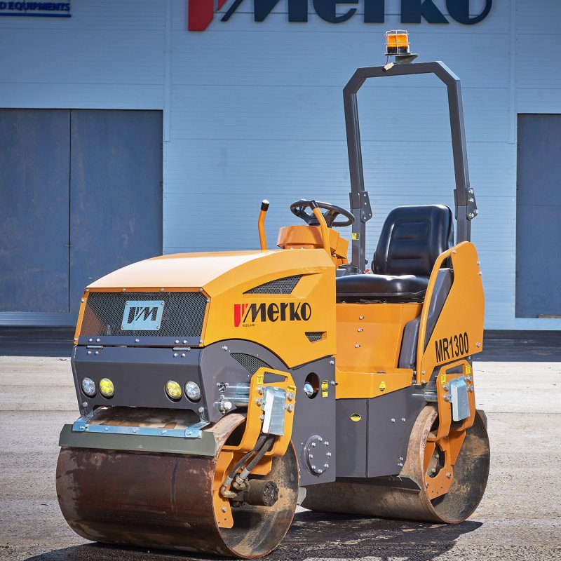 Тандемный вибрационный каток Merko mr2000