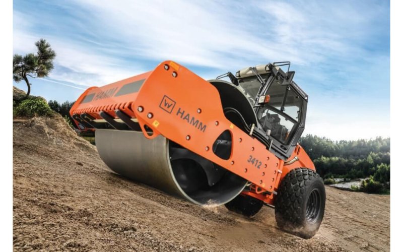 Грунтовый каток Hamm 3516