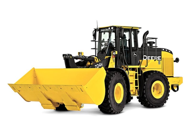 Фронтальный погрузчик John Deer 724k