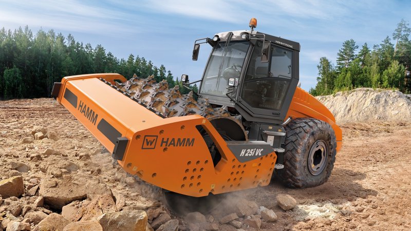 Грунтовые катки Hamm