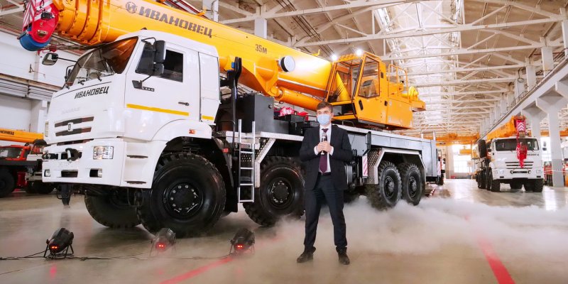 Ивановец автокран 50