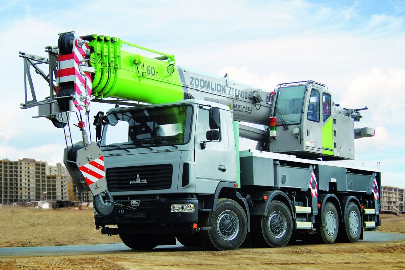 Автокран Зумлион-МАЗ ZMC-25-1c