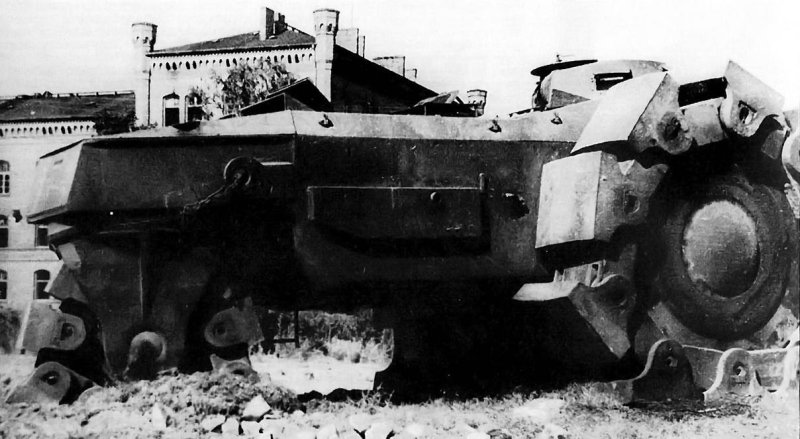 Противоминный трал Alkett VSKFZ 617/NK-101 Minenräumer