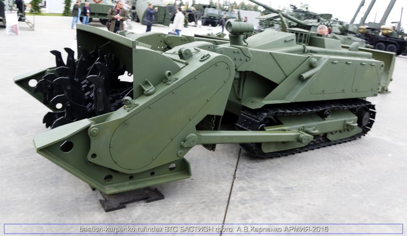 Робототехнический комплекс разминирования «Уран-6»