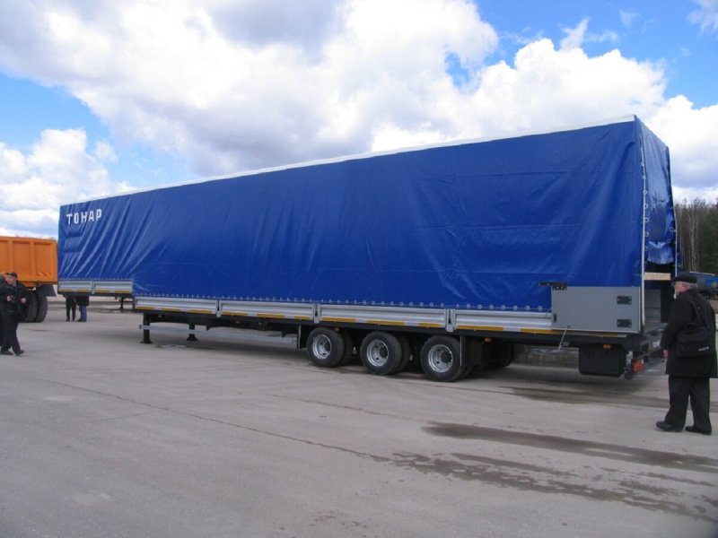 Полуприцеп тентованный Тонар 974612 Jumbo