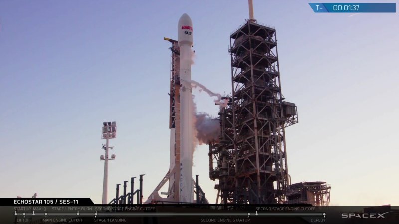 Falcon 9 успешная посадка