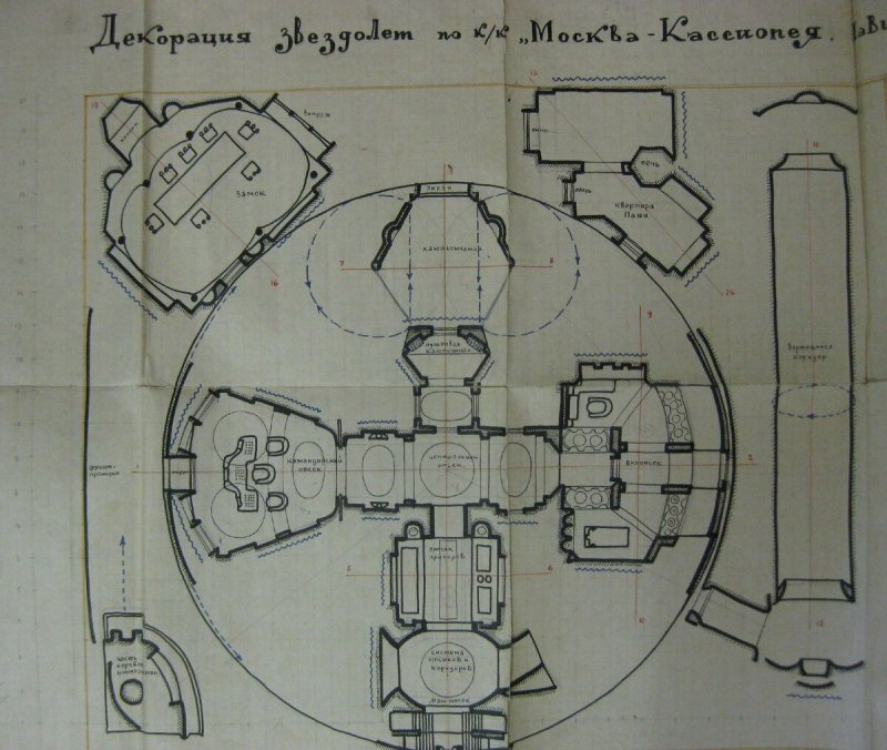 Звездолет Заря макет