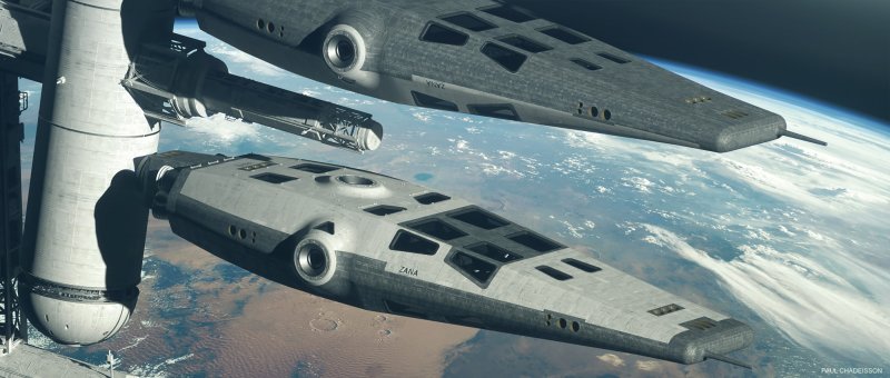 Interstellar Space ship