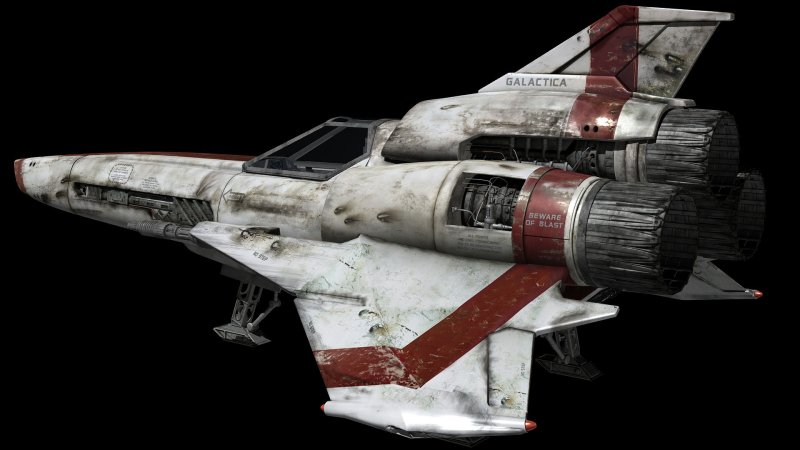 Battlestar Galactica истребители