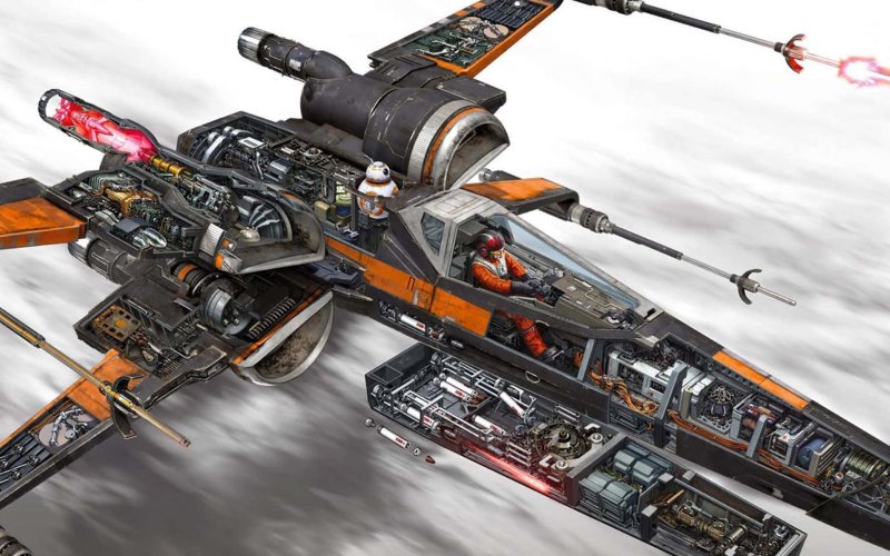 Звездный истребитель т 65 x Wing