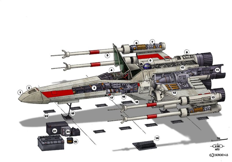 T-65 X-Wing Starfighter