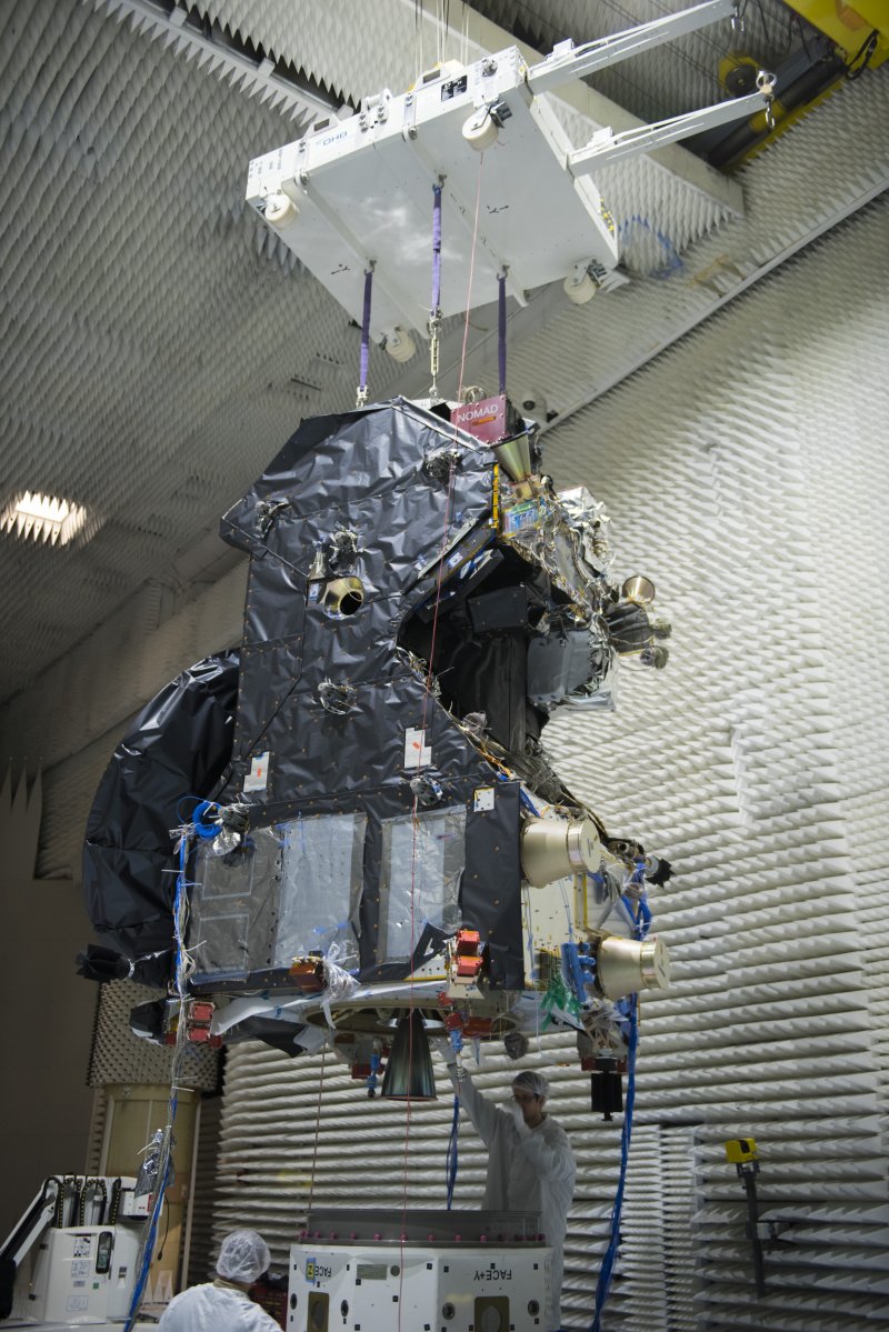Trace Gas Orbiter конструкторный вид
