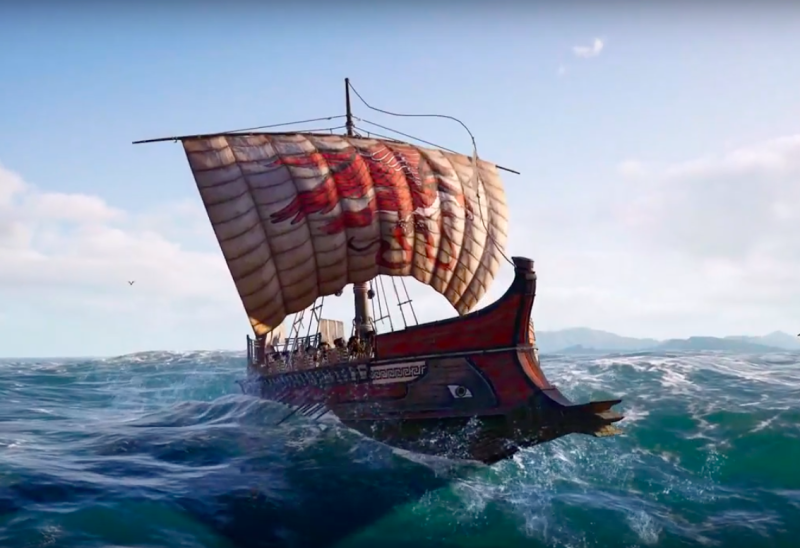 Assassin's Creed Odyssey корабли