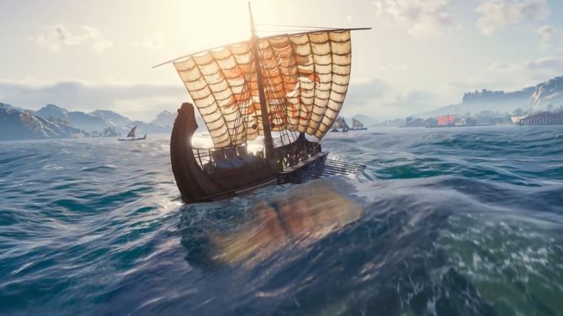 Assassin's Creed Odyssey корабли