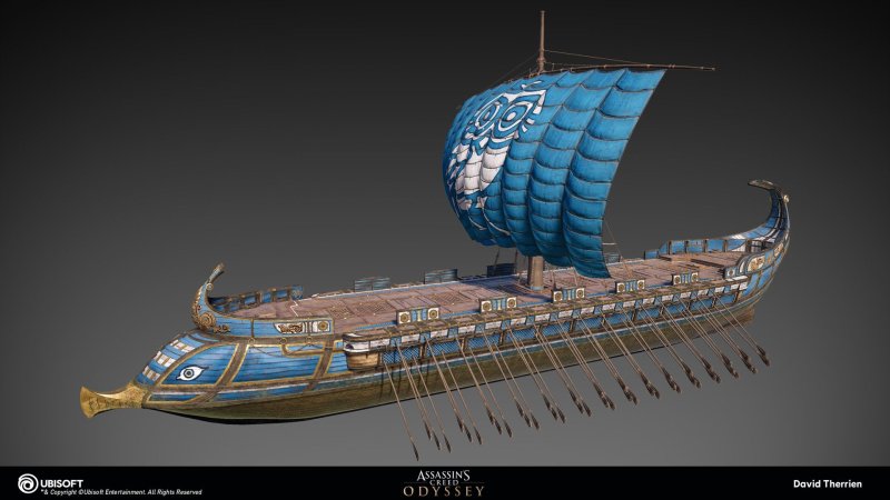 Assassins Creed Odyssey трирема