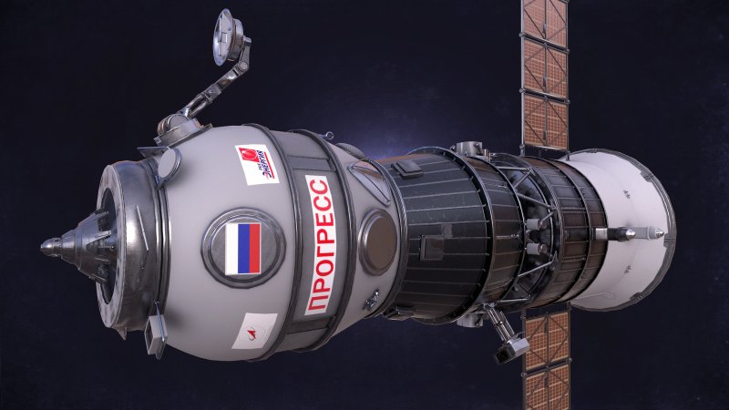 Грузовой корабль "Прогресс МС-09"