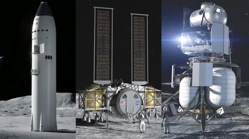 SPACEX and Blue Origin